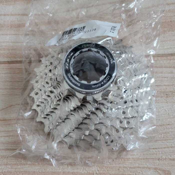 ✨Ori Sproket Cog Cassette Shimano 105 Cs-R7000 11-28T - New Terbaru