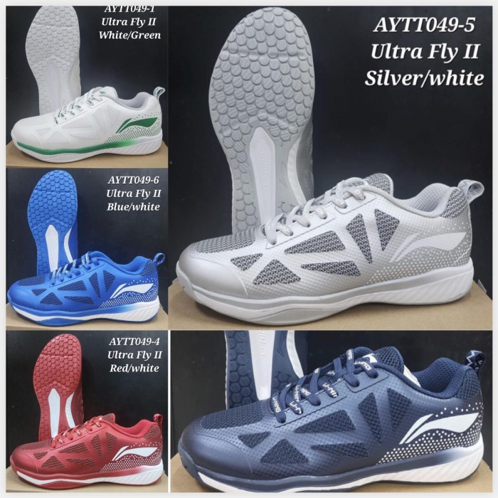 [Best Seller] Sepatu Badminton Lining Li-Ning Ultra Fly / 2.0 Aytt049 Original Terbatas