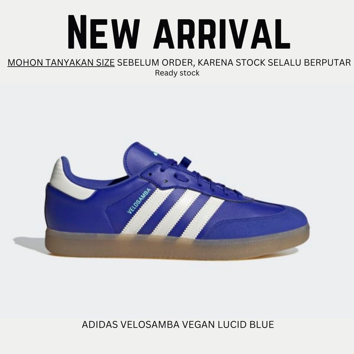 ✨Ori Adidas Velosamba Vegan Lucid Blue Sepatu Sepeda Cycling Original Bisa Sameday