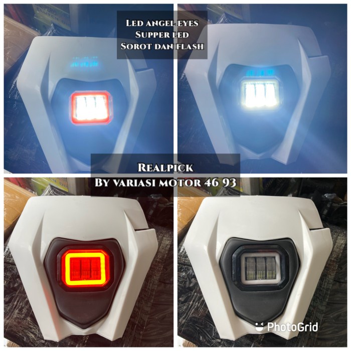 [New Ori] Lampu Trail Ktm 250 Six Day Headlamp Trail Ktm 250 Led Berkualitas