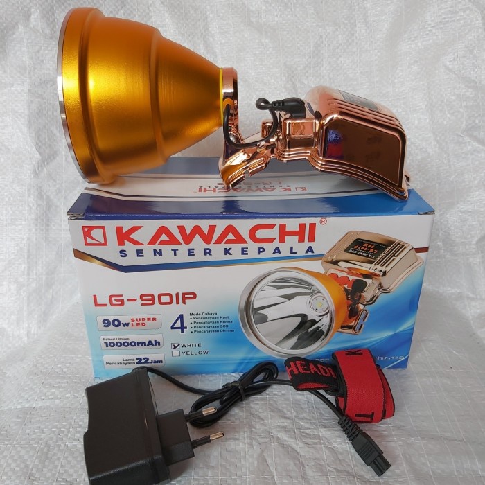 [New Ori] Senter Kepala Kawachi 90W Lg901P Bisa Gojek