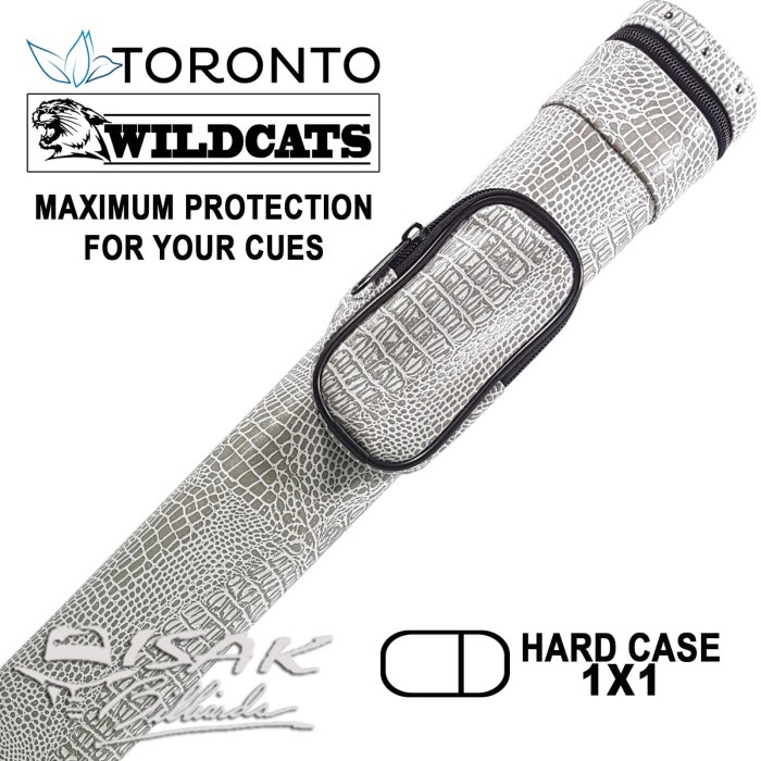 Toronto Wildcats 1x1 Case 331 - Tas Stick Hard Cue Billiard Biliar