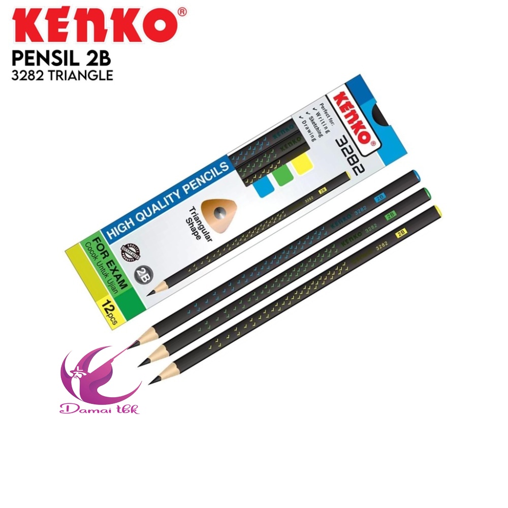 

PENSIL 2B TRIANGLE KENKO 3282 1 PCS