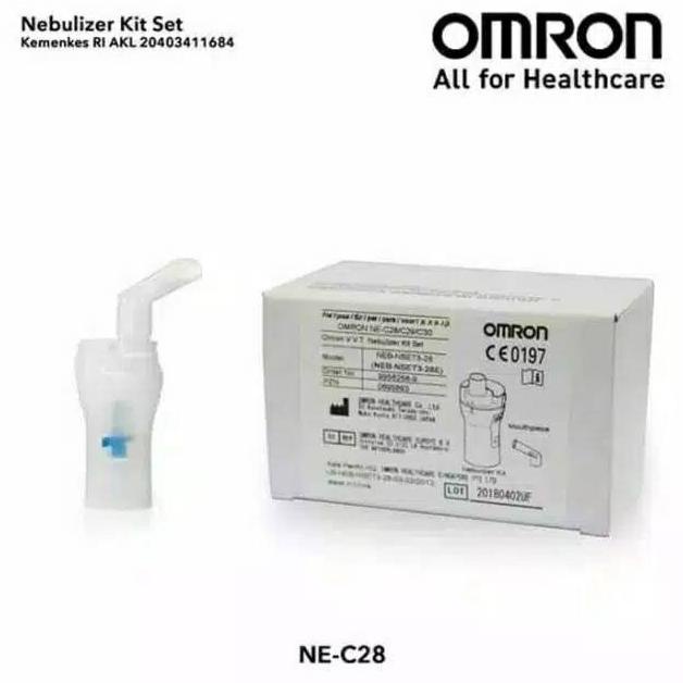 NEBULIZER KIT OMRON TEMPAT OBAT NEBULIZER OMRON NE-C28 NE-C801