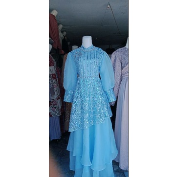 Gamis brokat import