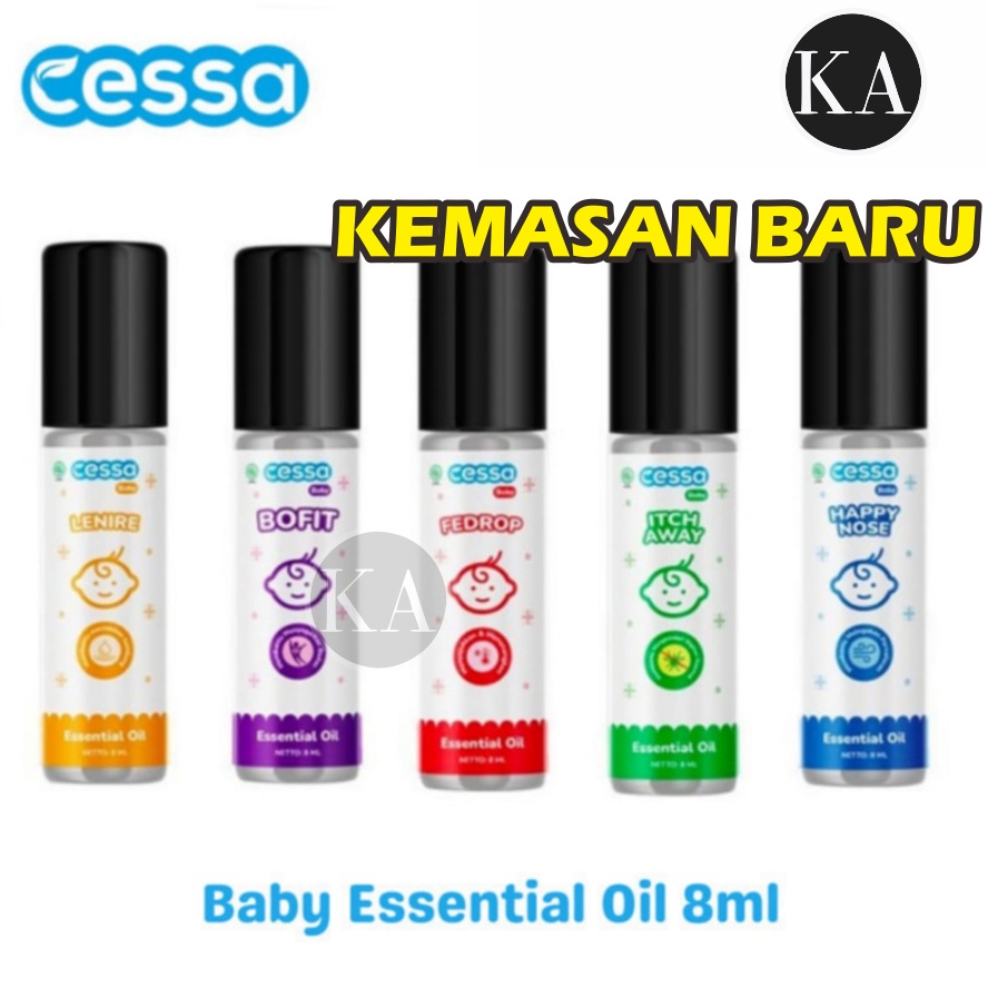 [194] Cessa Essentials  Oil baby Pereda Batuk Pilek Bayi  Cesa Biru Minyak Bayi Bebio Itchy Tummy Co