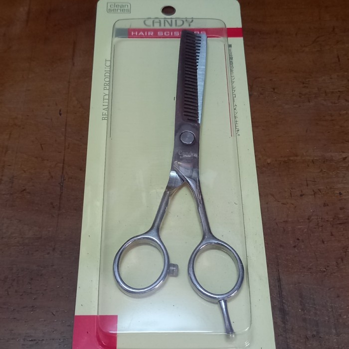 [Ori] Gunting Potong Rambut Sasak 2 Sisi 2Sisi Candy Made In Japan Murah Bisa Sameday