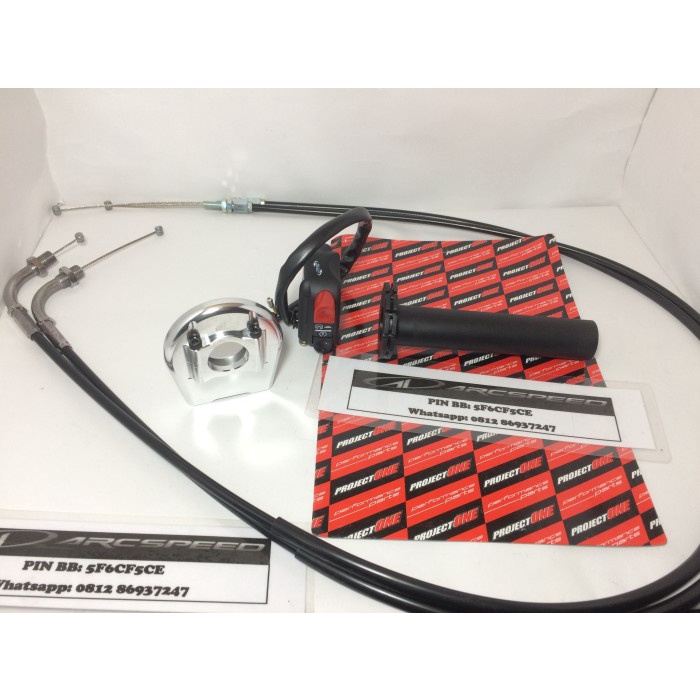 [New Ori] Gas Spontan / Gas Kontan Merk Projectone Ninja 250 Fi / Z250 / R25 Terbaru
