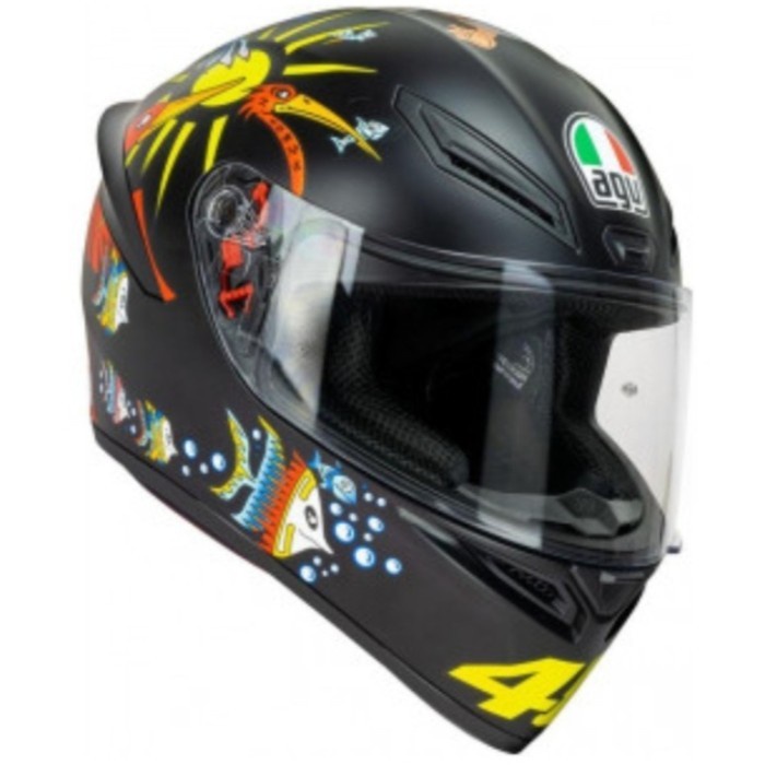 [New Ori] Agv K1 Zoo Matt Black  Helm Motor Full Face  Agv Original Bisa Sameday