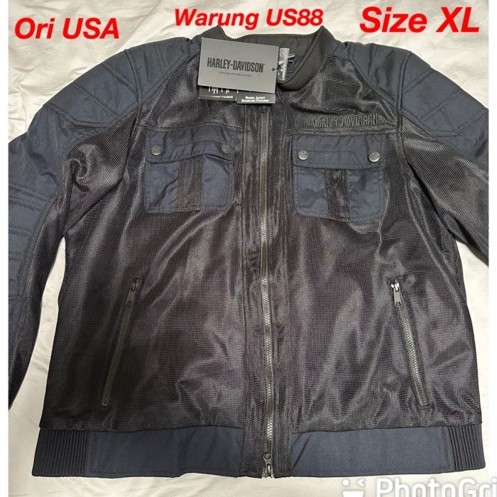 [New Ori] Harley Davidson Jaket Original Usa Berkualitas