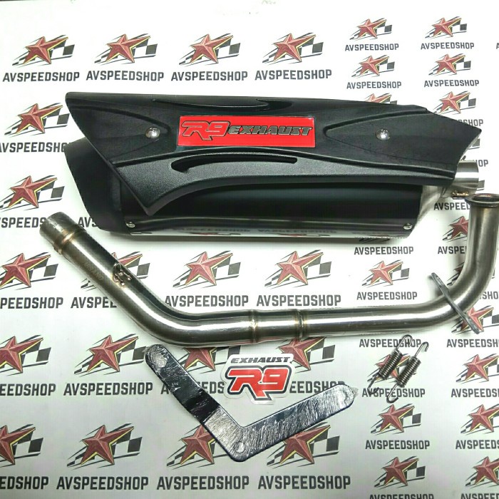 ✨Termurah Knalpot R9 Misano Ss Vario 125 Fi / Old Original R9 Bisa Sameday
