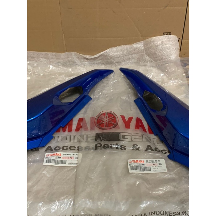 ✨New Ori Body Belakang - Cover Bodi Samping Belakang Byson Karbu Biru 1 Set Ori Bisa Sameday