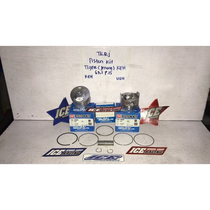 ✨Ori Piston Seher Tkrj Honda Tiger Megapro Keh Jenong Standard Berkualitas