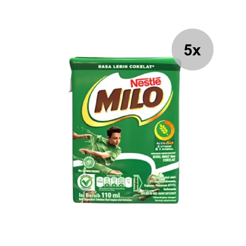 

Paling Popular Milo Activ-Go Minuman Mengandung Susu dan Cokelat UHT 110 ml x 5 pcs