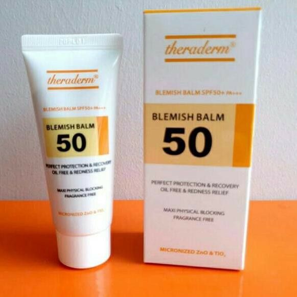 [Original] Theraderm Blemish Balm Spf50 Pa Oily Skin Bisa Gojek