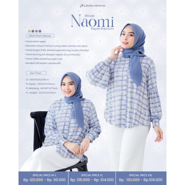 Naomi Blouse Promo by Latisza