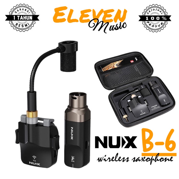 

✨Sale Nux B6 B-6 Wireless Saxophone System 2.4Ghz Original Bisa Sameday