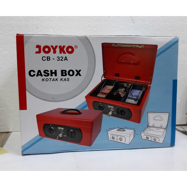 

✨Sale Joyko Cash Box Cb 32A Kotak Kas Bisa Gojek