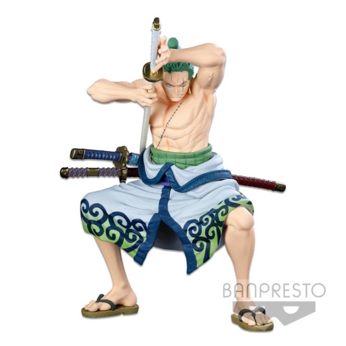 ✨New Ori Banpresto One Piece Wfc Smsp - Roronoa Zoro The Original Bisa Sameday