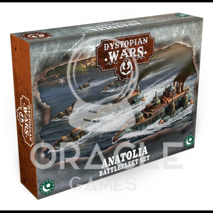 ✨New Ori Anatolia Battlefleet Set - Dystopian Wars Bisa Sameday