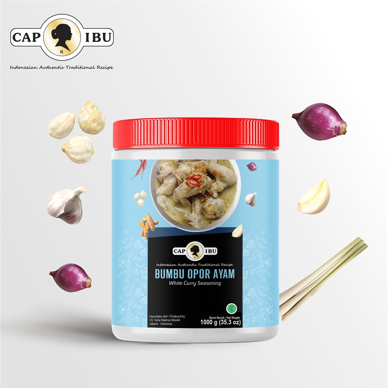 

CAP IBU Bumbu Opor Ayam Kemasan Pot