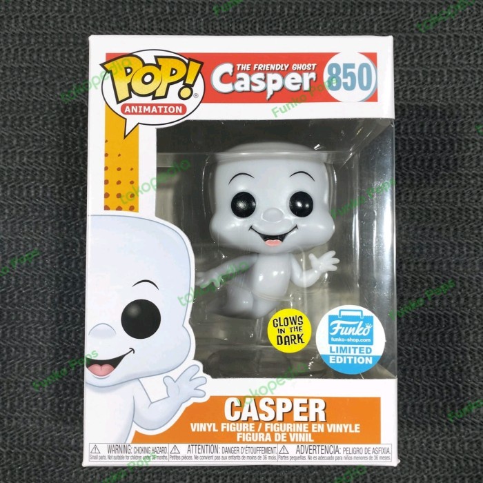 ✨New Funko Pop Animation : Casper The Friendly Ghost Glows In The Dark Terbaru
