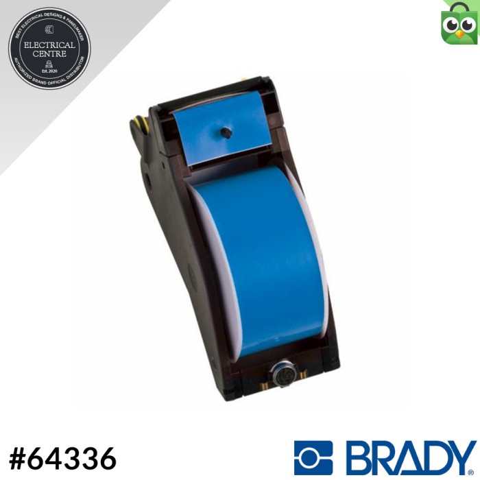 

✨Sale Brady Labelizer / Versaprinter Hi-Performance Label Blue 2.25 64336 Terbaru