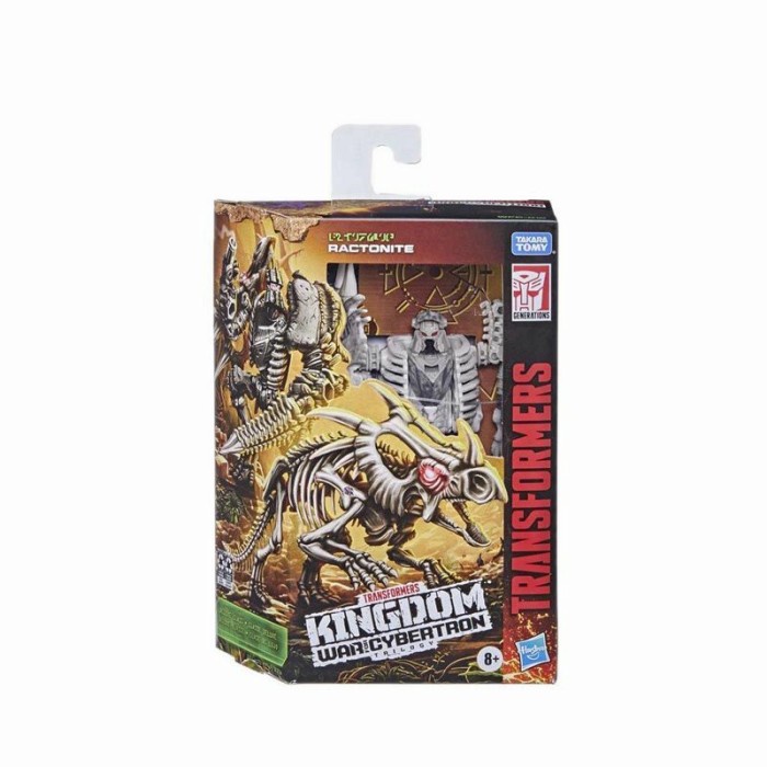 ✅Baru Transformers Toys War For Cybertron: Kingdom Deluxe Ractonite Tfof0674 Berkualitas