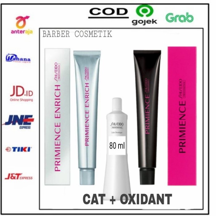 shiseido primience pewarna rambut hair Color original
