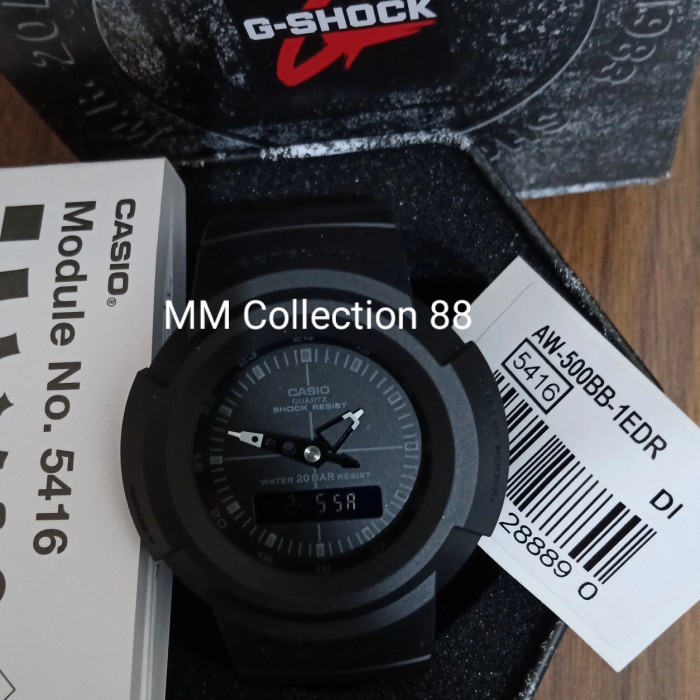 ✅Original Casio G-Shock Aw-500Bb-1 Gshock Aw500Bb-1 Aw500Bb Terbaru