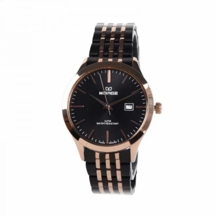 ✅Ori Mirage 8738 Black Rosegold Jam Wanita Original Limited