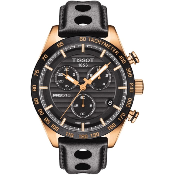 ✅Ori Tissot Prs 516 Chronograph Men'S T100.417.36.051.00 Terbatas