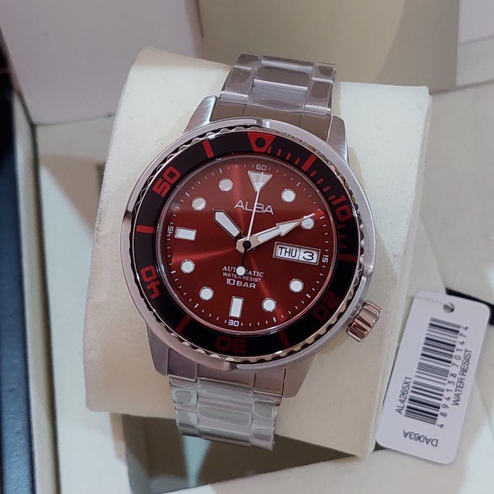 ✅Sale Jam Tangan Alba Automatic Al4265 Al4265X1 Original Bergaransi 1 Tahun Bisa Gojek