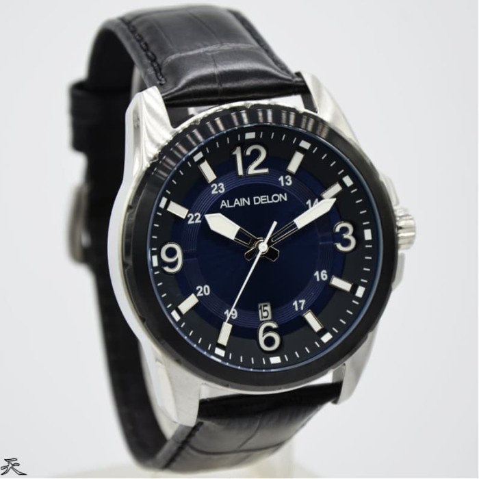 ✅Ready Jam Tangan Alain Delon Original Ad439-1385B Original 100 Alain Delon Diskon