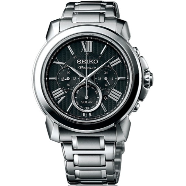 ✅Sale Seiko Premier Ssc597P1 Men Solar Chronograph Original Terbaru