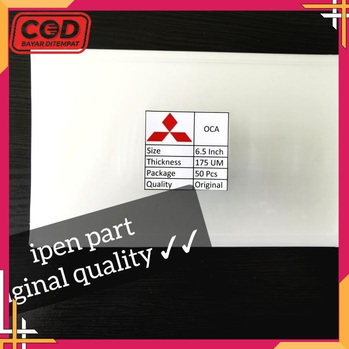 Lem Oca Kering 6.5 Inch Original Kualitas Terbaik Adhesive Kaca Lcd