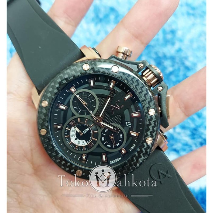 ✅Ready Alexandre Christie Carbon Special Edition Ac 9205Mc Rose Gold Bisa Gojek