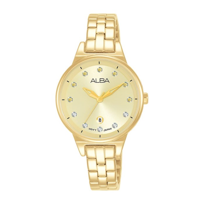 ✅New Jam Tangan Alba Wanita Ah7U42X1 Original Garansi Resmi 1 Tahun Bisa Sameday