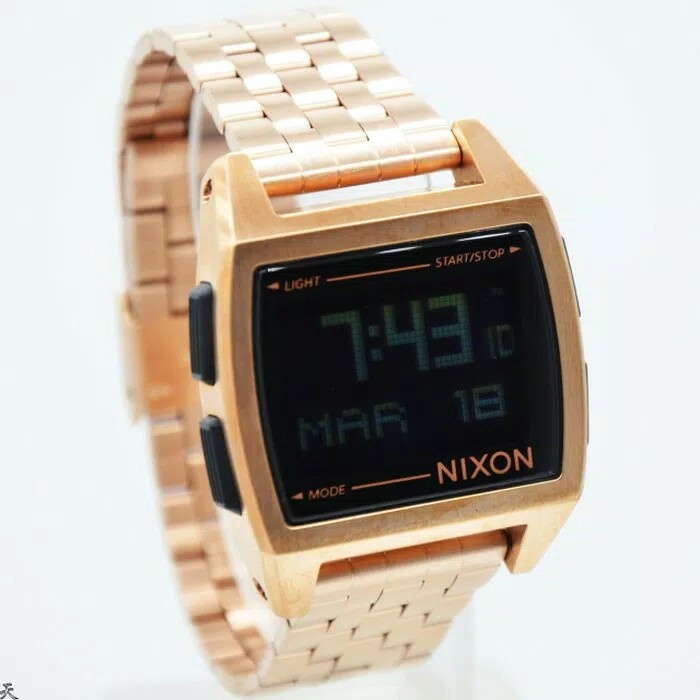 ✅New Ori Nixon A1107897 Digital Base All Rose Gold Original A158897 A158502 Terbaru