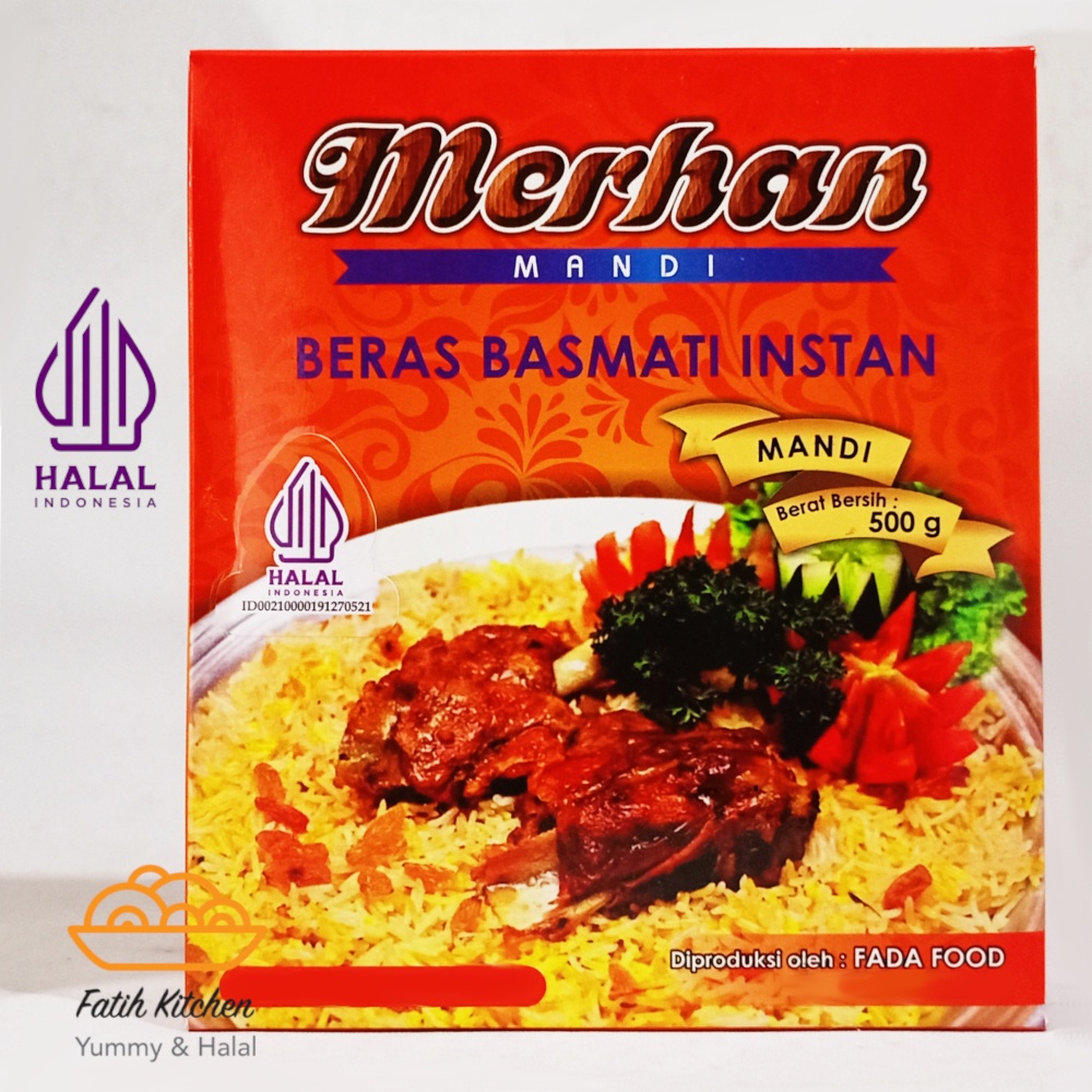 

Merhan Nasi Mandhi 500 Gram - Paket Beras Basmati Dan Bumbu Mandi - Merhan Mandi