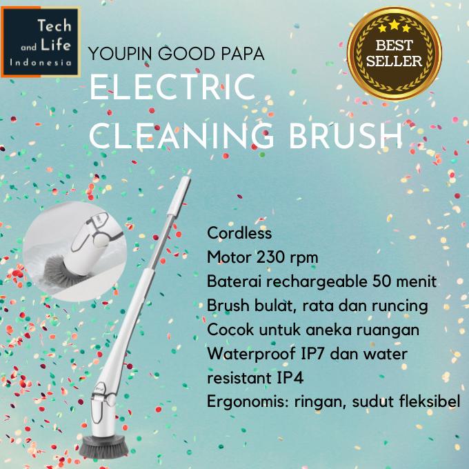 Youpin Good Papa Cordless Electric Cleaning Brush Sikat Pembersih