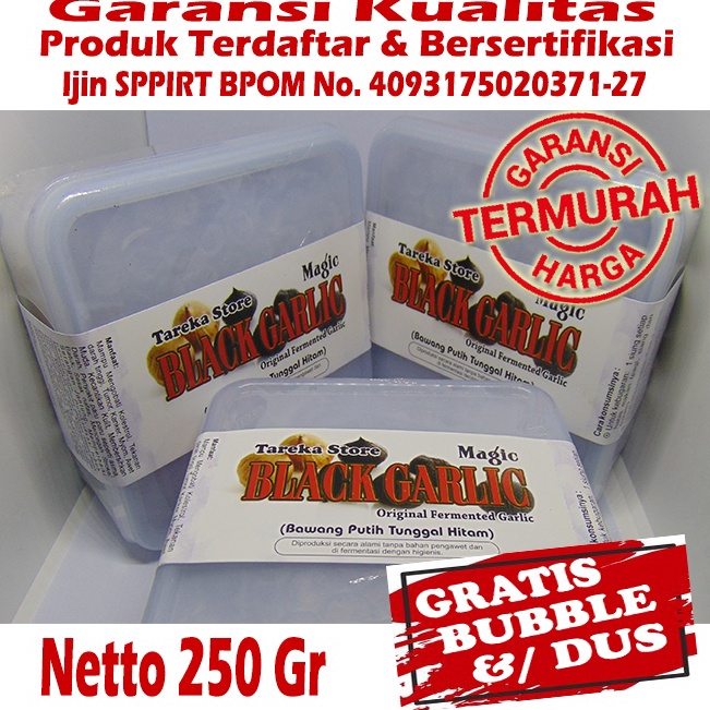 

Discount Today BAWANG PUTIH HITAM TUNGGAL 1/4 KG- BAWANG HITAM LANANG -BLACK GARLIC serbuuu !