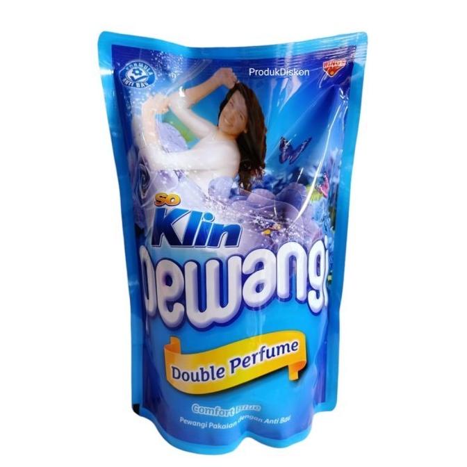 SO KLIN Pewangi Double Perfume 1800ML - Softener