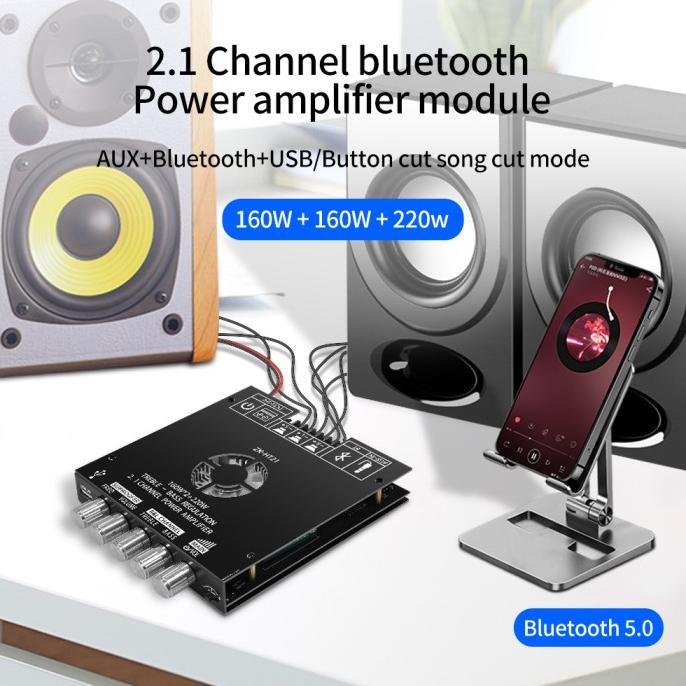 ING362 ZK-HT21 Bluetooth digital power amplifier modul 2.1 channel **