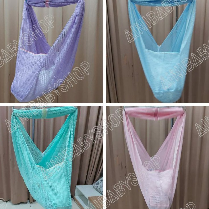 Terkini Kain Ayunan Bayi Zipper Ukuran XL/Jumbo Kain Ayun Besar Kain ayunan murah.