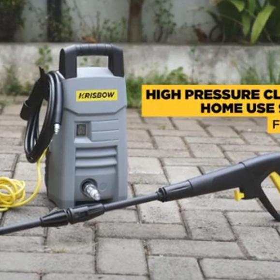 KRISBOW HIGH PRESSURE JET CLEANER 90 BAR Mesin Steam Cuci Mobil&Motor