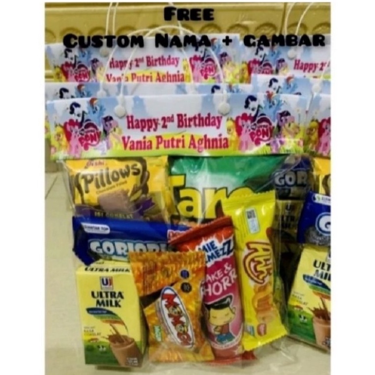 

BZPG7918 Paket Snack Ulang Tahun Free Custom Nama