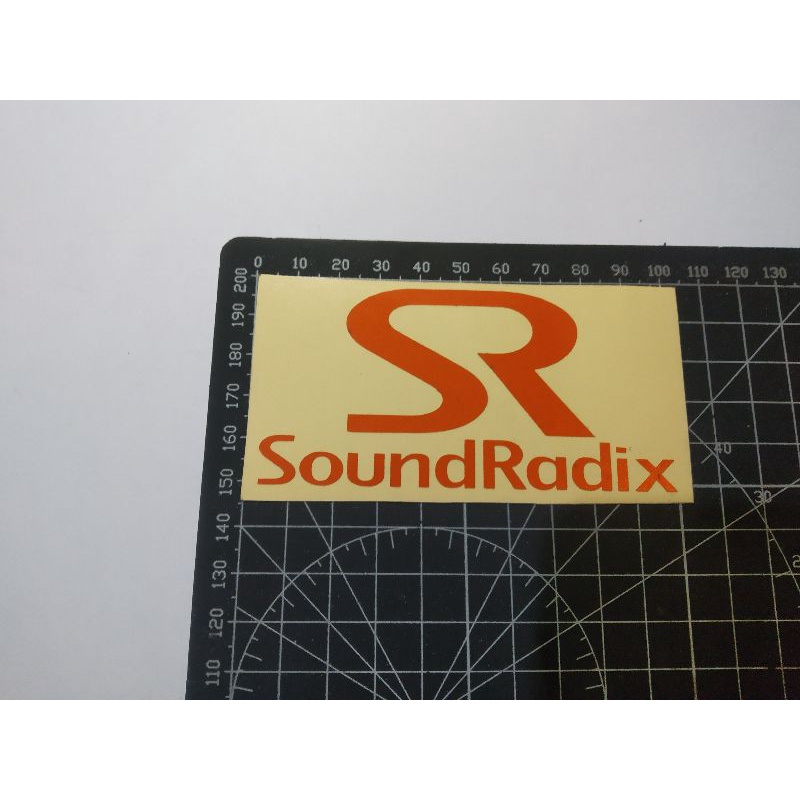 

cutting stiker soundradix