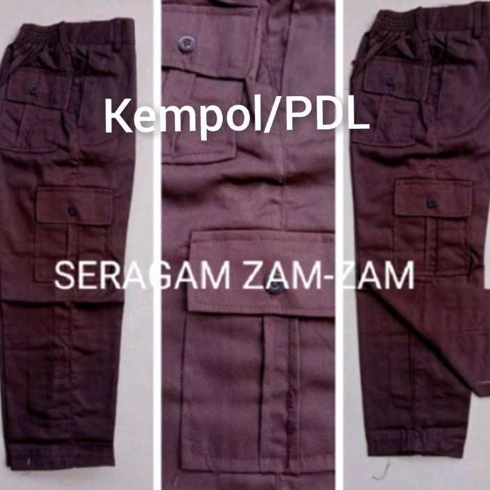 [I53K☆] Seragam sd smp sma pramuka panjang pdl,merah,hitam,putih,hijau,biru,coklat biasa seragam sek