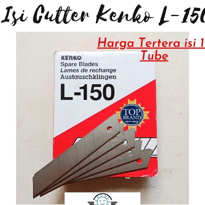 

(M52✪) Refill Isi Pisau Cutter Kenko L150 isi 12 tube..
